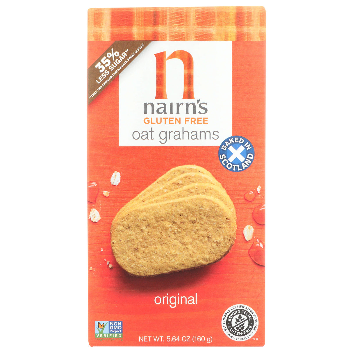 Cookies, Oatmeal Graham, Shelf-Stable,6 - 5.64 OUNCE