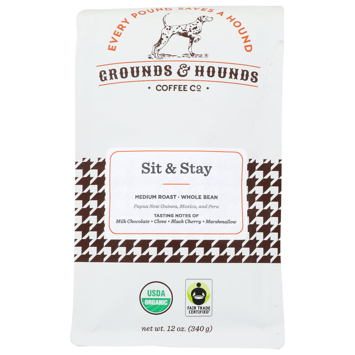 Coffee, Whole Bean, Medium Roast,8 - 12 OUNCE