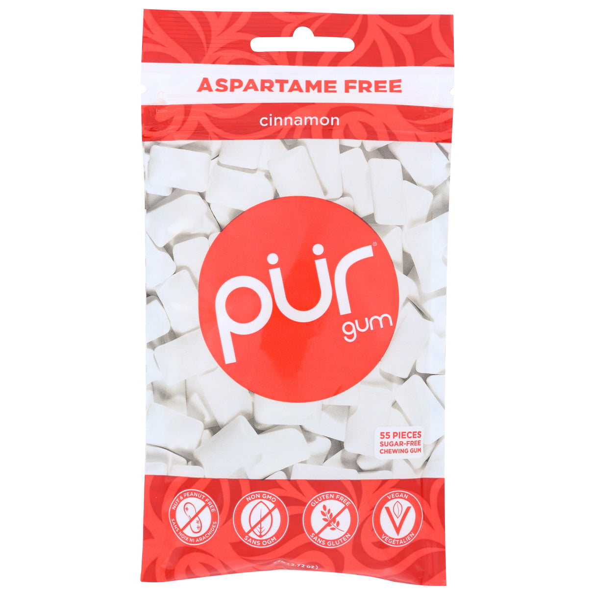 Gum, Cinnamon, Sugar-Free,12 - 55 COUNT