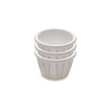 Cups, Sauce, 1 Ounce, White, Silicone,12 - 3 COUNT