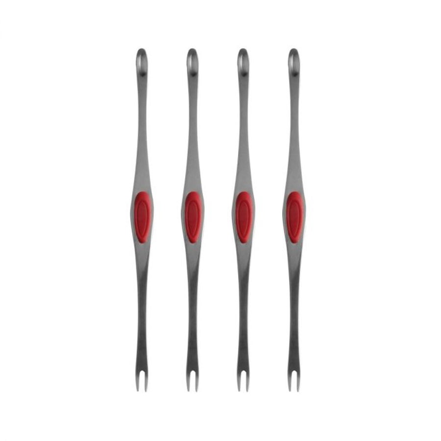 Seafood Pick, 8 Inch, Stainless Steel, with Silicone,6 - 4 COUNT