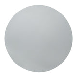 Placemats, 15 Inch, Vinyl, Gray, Round,1 - 6 COUNT