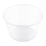 Cups, Portion, 3 Ounce, Plastic, Clear, Compostable,1 - 100 COUNT