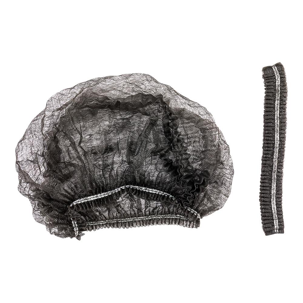 Hairnets, Bouffant, Black, 21 Inch,1 - 100 COUNT