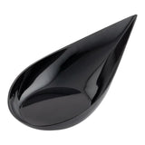 Spoons, Appetizer, Teardrop Shaped, Plastic, Black, 4 x 2 x 0.50 Inch,1 - 20 COUNT