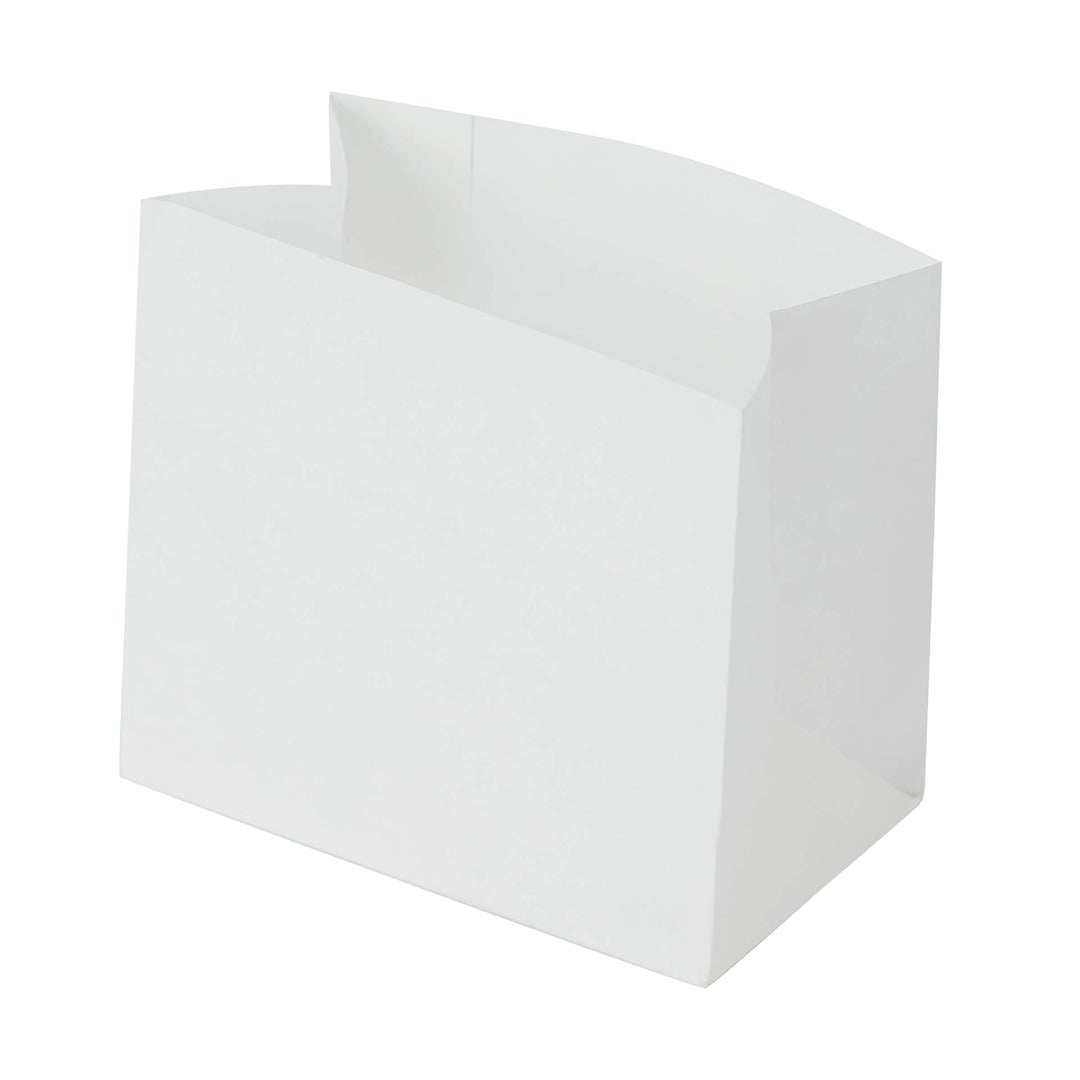 Bags, Snack, 4.25 x 2.5 x 3.75 Inch, Paper, White,1 - 100 COUNT