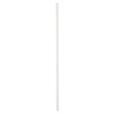 Straws, 10 Inch, Paper, White, Wrapped, Biodegradable,1 - 1000 COUNT