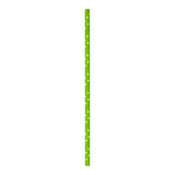 Straws, 7.75 Inch, Paper, Green Polka Dot, Biodegradable,1 - 25 COUNT