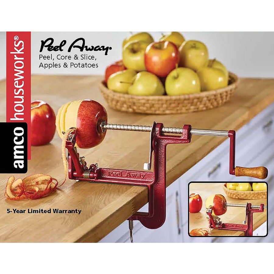 Peeler, Apple/Potato, Stainless Steel, with C-Clamp,1 - 1 EACH