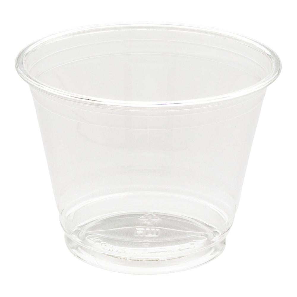 Cups, Cold, 9 Ounce, Plastic, Clear,1 - 100 COUNT