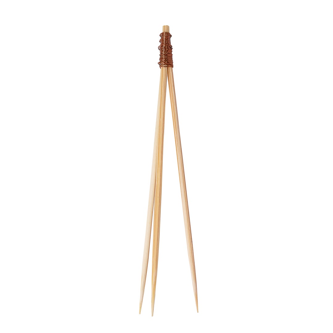 Skewers, Copper Top, 3.5 Inch, Bamboo,1 - 1000 COUNT