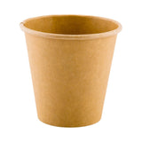 Cups, Hot, 8 Ounce, Paper, Unbleached,1 - 50 COUNT