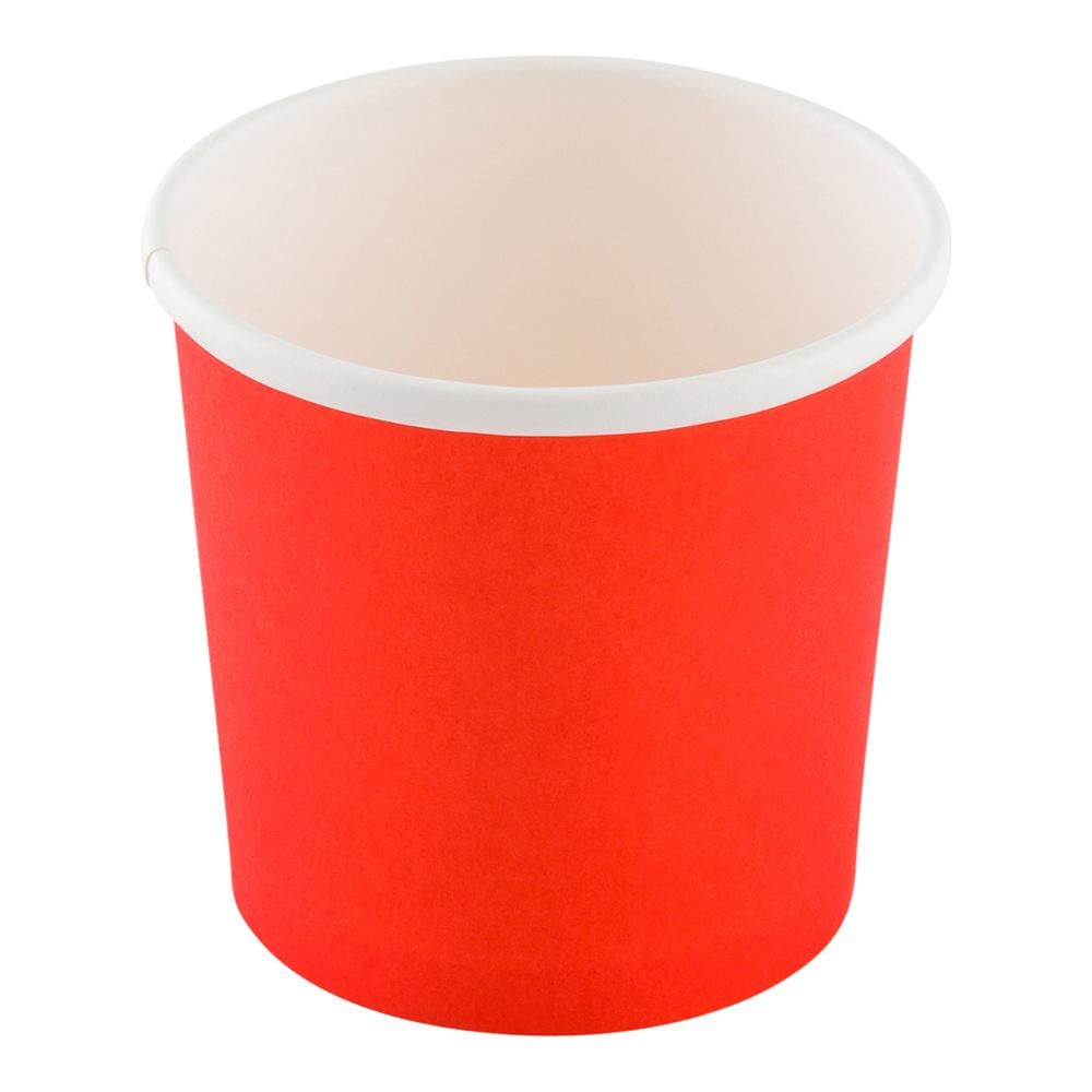 Containers, Soup, 12 Ounce, Paper, Red,1 - 25 COUNT