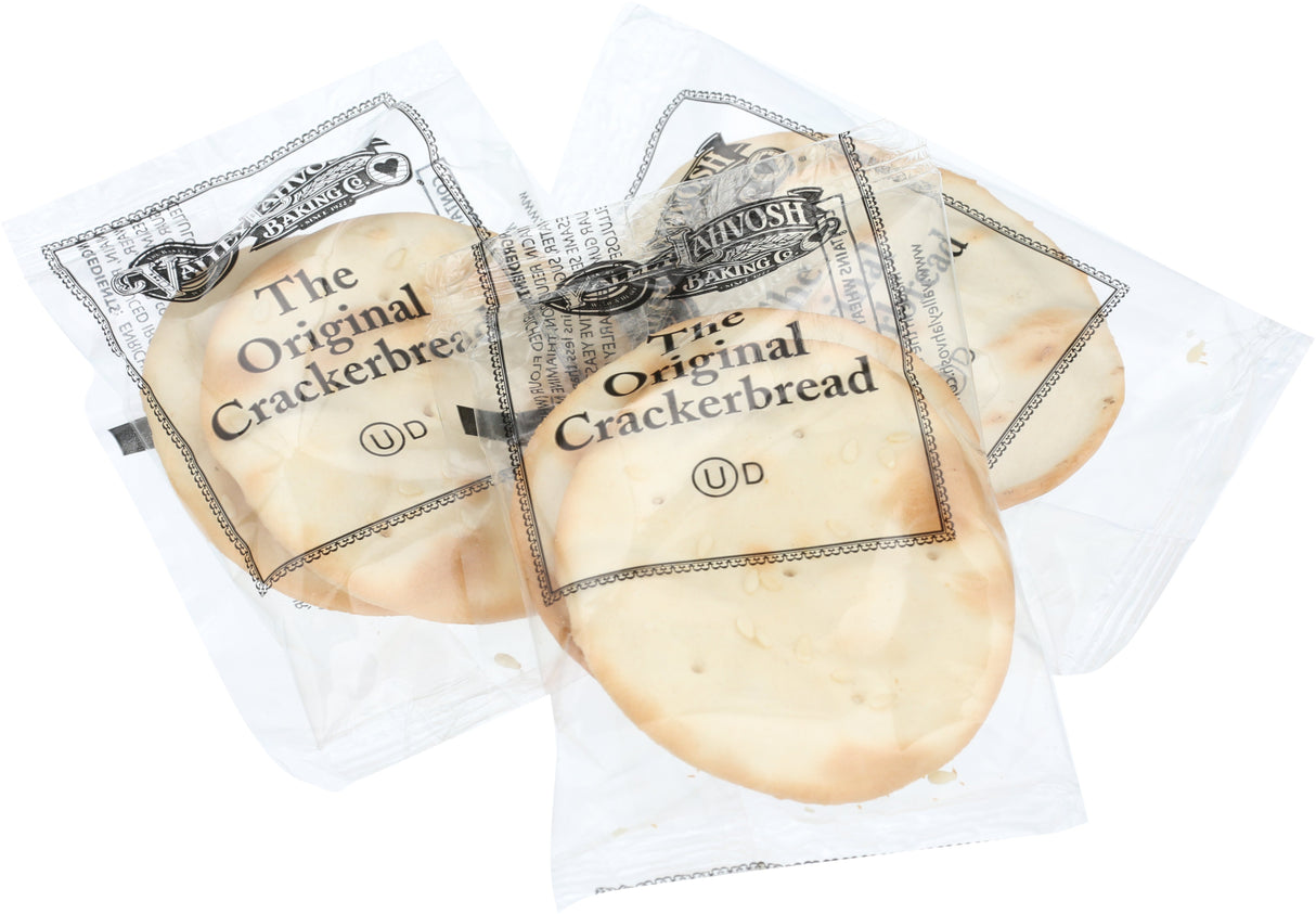 Crackers, Lahvosh Crackerbread, 2 Inch, Individually Wrapped,250 - 2 COUNT