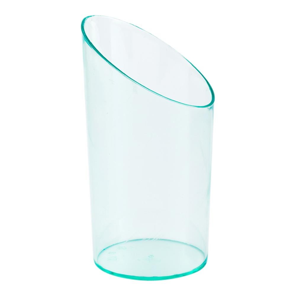 Glasses, Shot, 3 Ounce, Plastic, Sea Green, Incline,1 - 20 COUNT