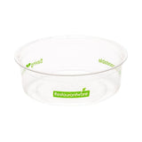 Containers, Deli, Basic Nature, Plastic, Clear, Compostable PLA, 4.75 x 1.75 Inch,1 - 50 COUNT