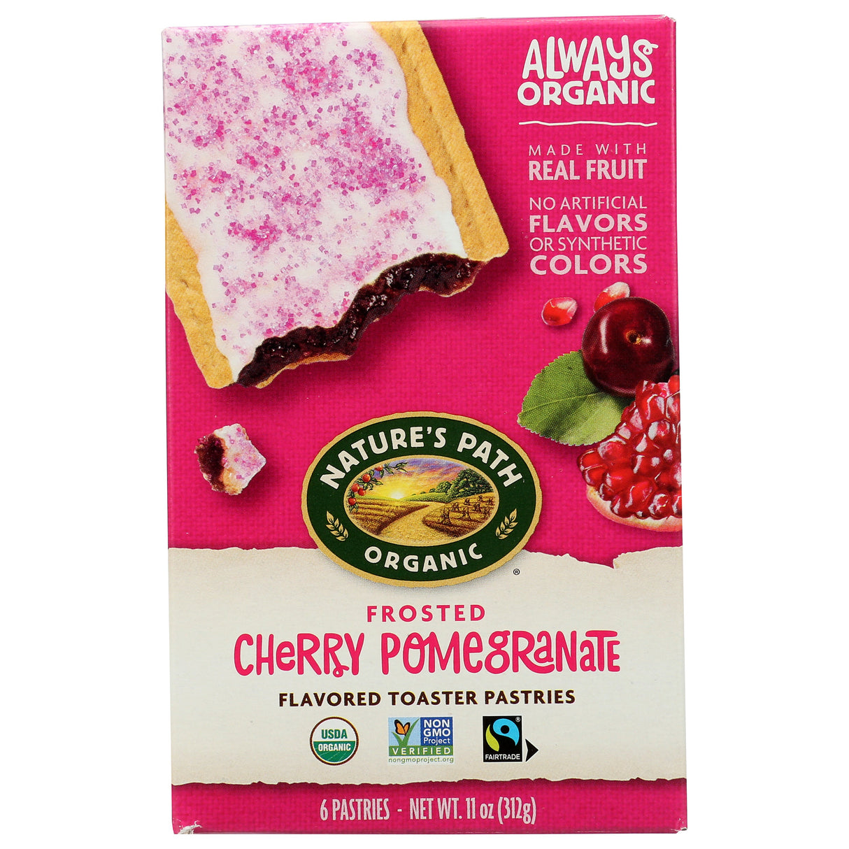 Pastries, Toaster, Frosted Cherry Pomegranate,12 - 6 COUNT