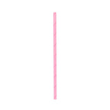 Straws, 7.75 Inch, Paper, Pink, Biodegradable,1 - 25 COUNT