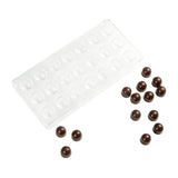 Mold, Candy, 21-Compartment, Half Sphere, Pastry Tek Polycarbonate,1 - 1 EACH