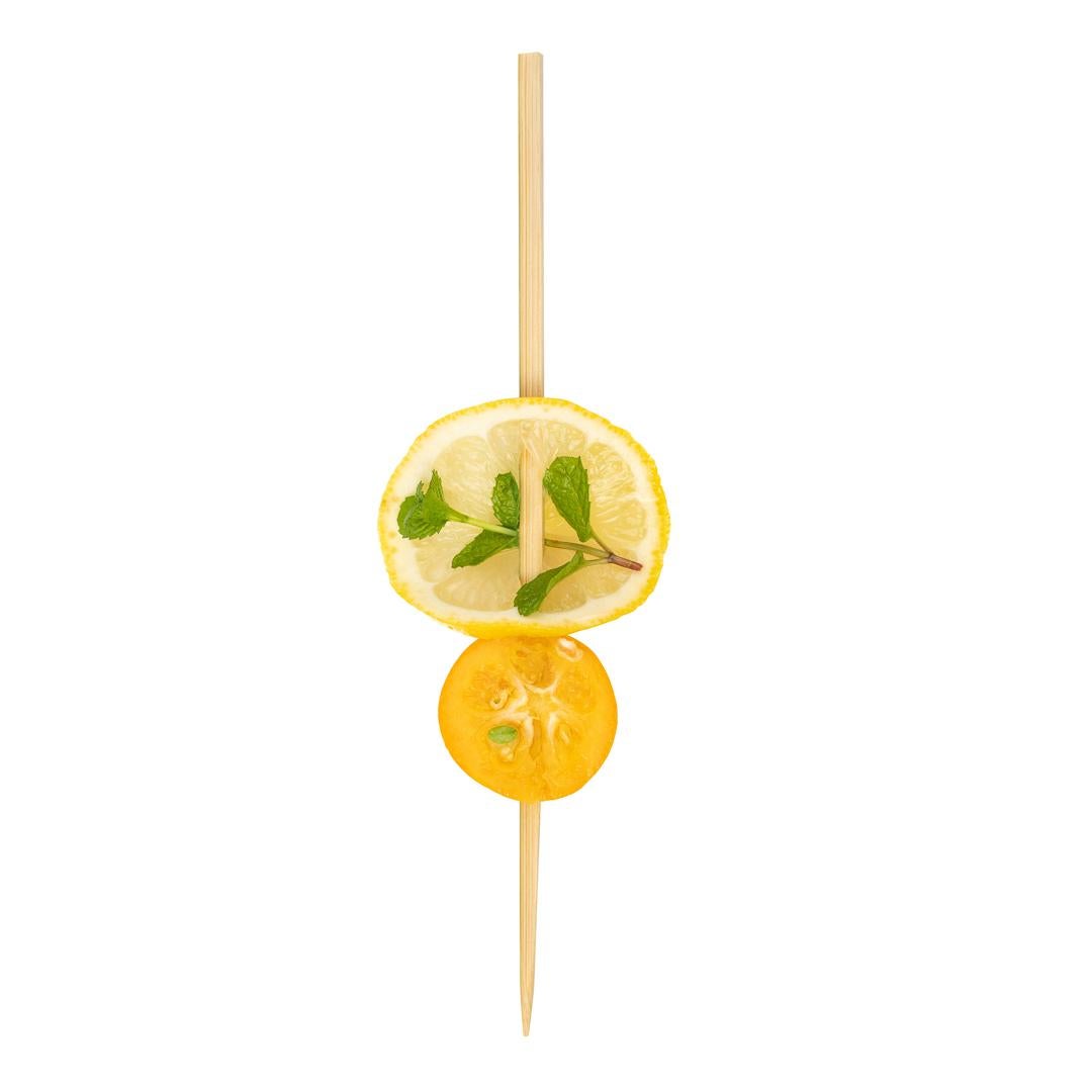 Skewers, Square, 6.50 Inch, Bamboo,1 - 100 COUNT