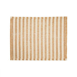 Placemats, 16 x 12 Inch, Light Brown Stripe, Rectangular,1 - 6 COUNT