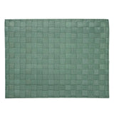 Placemats, 16 x 12 Inch, Vinyl, Green, Rectangular, Macroweave,1 - 6 COUNT