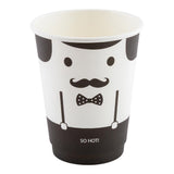 Cups, Hot, 12 Ounce, Paper, Monsieur, Double Wall,1 - 25 COUNT