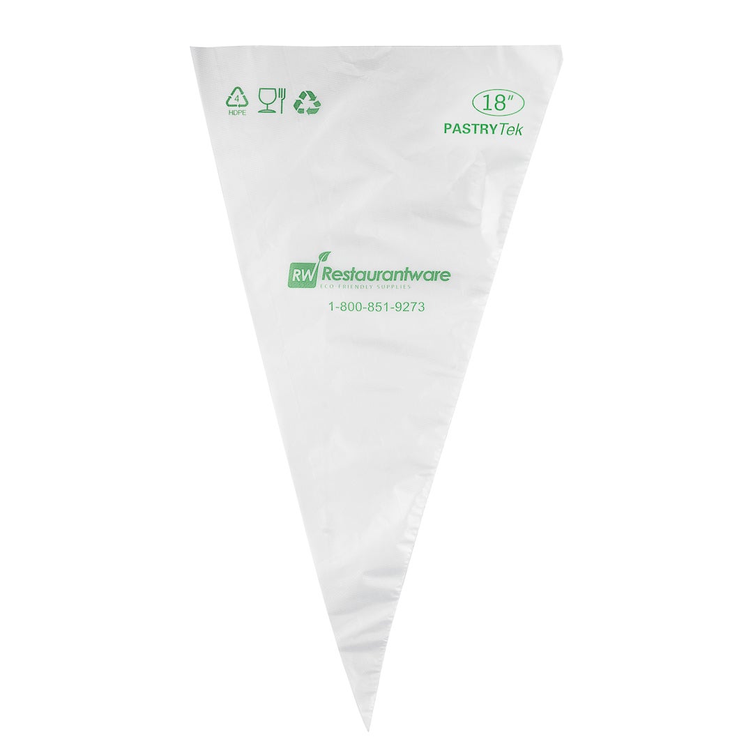 Bags, Pastry, 18 Inch, Clear, Plastic,1 - 100 COUNT