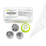 Piping Tip Set, Russian, 21-Piece, Stainless Steel,1 - 1 EACH