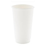 Cups, Hot, 16 Ounce, Paper, White, Double Wall,1 - 25 COUNT