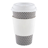 Sleeve, Coffee, Paper, White, for 12/16/20 Oz Cups,1 - 50 COUNT