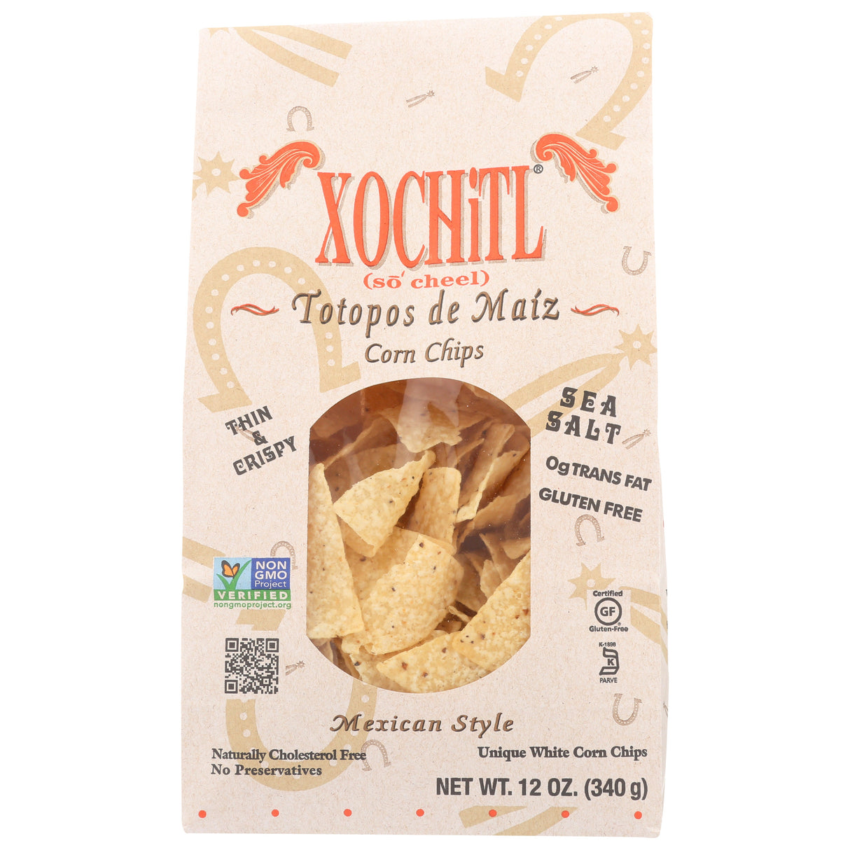 Chips, White Corn, Mexican-Style, Sea Salt,10 - 12 OUNCE