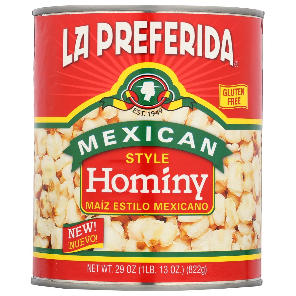Hominy, White, Mexican-Style,12 - 29 OUNCE