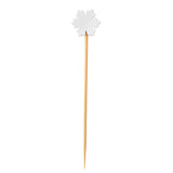 Skewers, Snowflake, 3.5 Inch, Bamboo,1 - 1000 COUNT