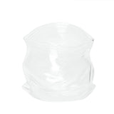 Bowl, Glass, 22 Ounce, Clear, Unzipped Bag-Shaped, 4.75 x 4 x 4.5 Inch,1 - 1 EACH