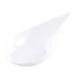 Spoons, Appetizer, 4 Inch, Plastic, White, Teardrop, Heavyweight,1 - 20 COUNT