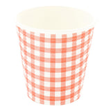 Cups, Hot, 8 Ounce, Paper, Picnic Print, Spiral Wall,1 - 25 COUNT