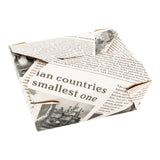 Containers, Take-Out, 45 Ounce, Paper, Newsprint, Rectangular, 6.75 x 5.5 x 2.5 Inch,1 - 50 COUNT