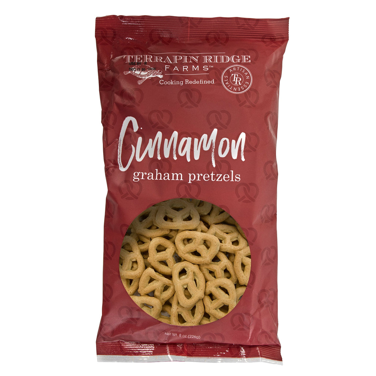Crackers, Graham, Cinnamon, Pretzel-Shaped,24 - 8 OUNCE