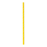 Straws, 7.75 Inch, Paper, Yellow Polka Dots, Biodegradable,1 - 25 COUNT
