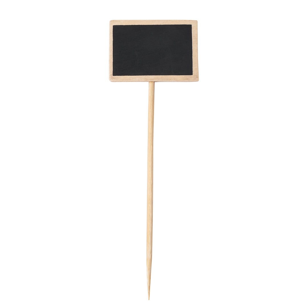 Pick, 6 Inch, Bamboo, Black, Framed Chalkboard Top,1 - 1000 COUNT