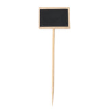 Pick, 6 Inch, Bamboo, Black, Framed Chalkboard Top,1 - 1000 COUNT