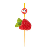 Skewers, Pink Ninja, 3.5 Inch, Bamboo,1 - 100 COUNT