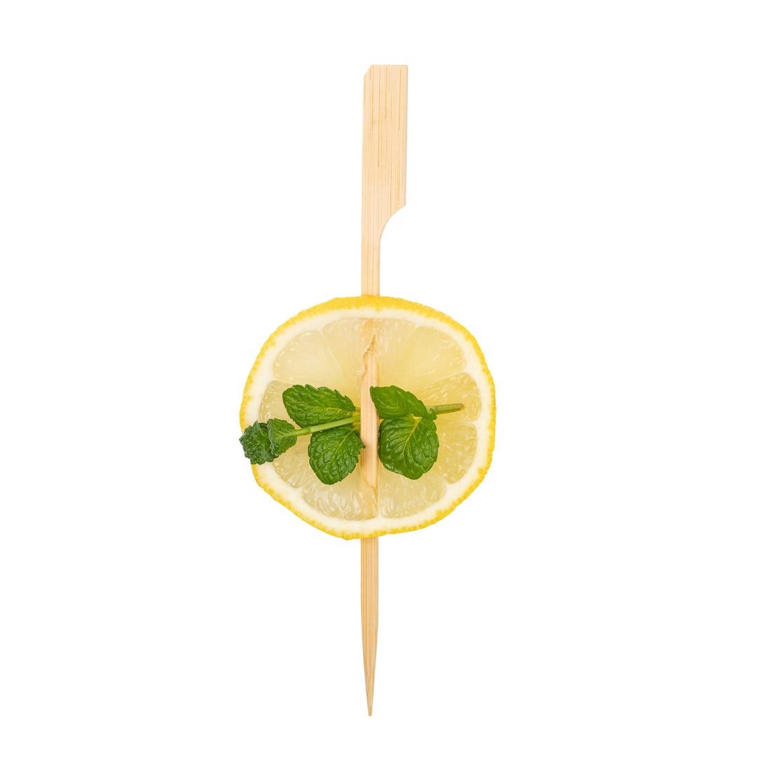 Skewers, Paddle, 6 Inch, Bamboo,1 - 100 COUNT