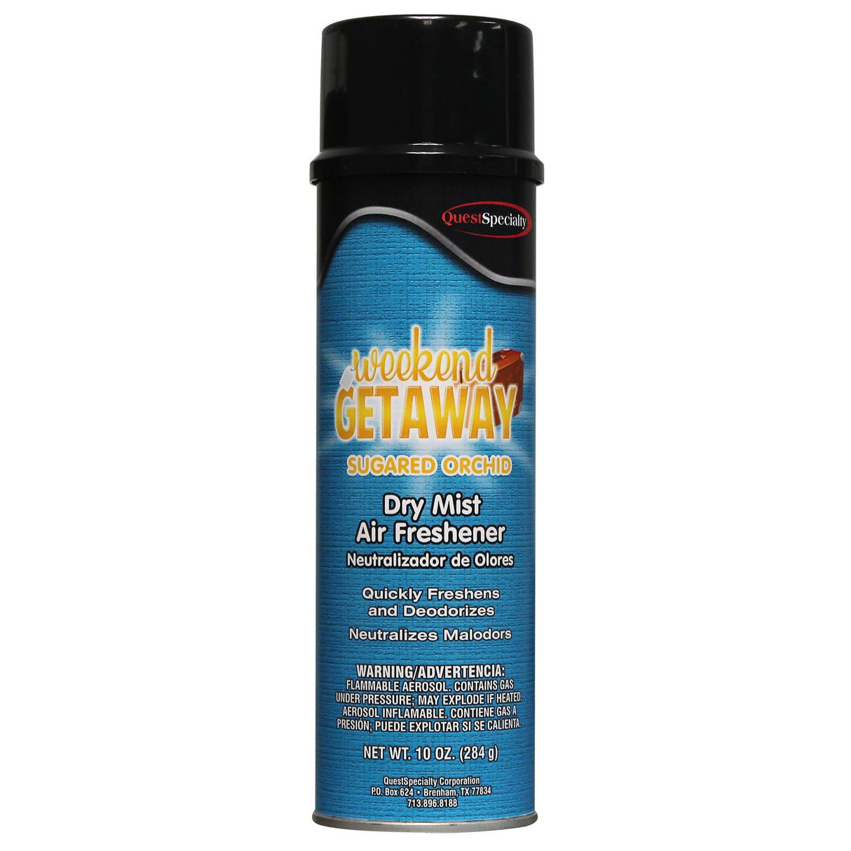 Air Freshener, Sugared Orchid, Dry Mist Aerosol, Counteractant,12 - 10 OUNCE