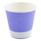 Cups, Hot, 8 Ounce, Paper, Light Purple, Ripple Wall,1 - 25 COUNT