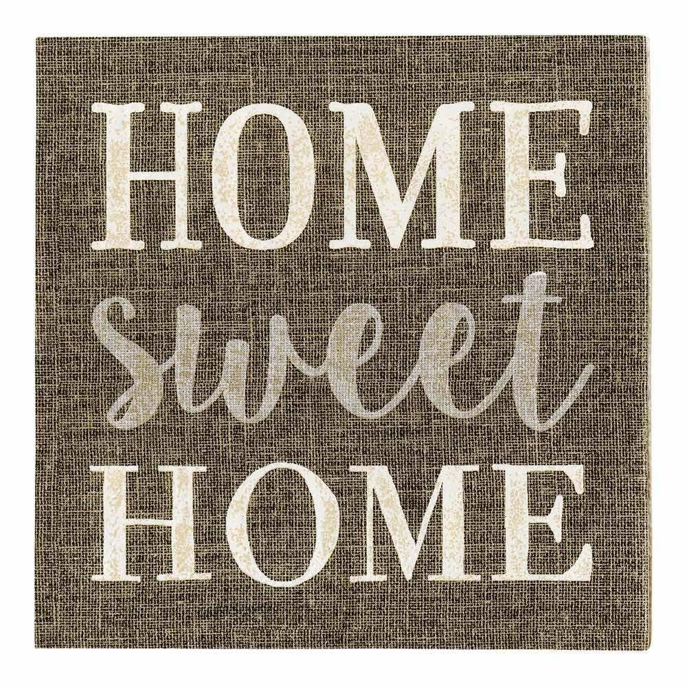 Napkins, Lunch, Gray with Print, 13 x 13 Inch,1 - 20 COUNT