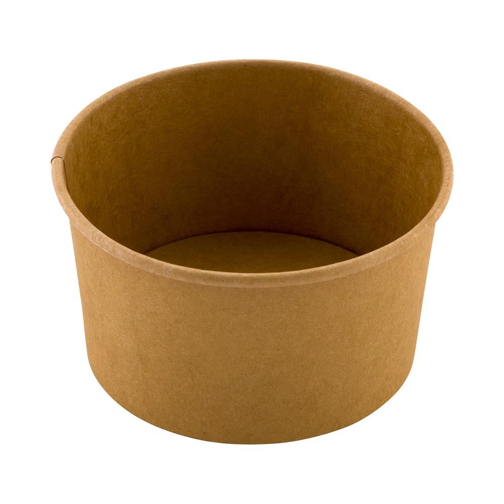 Cups, To-Go, 8 Ounce, Paper, Kraft, Round,1 - 50 COUNT