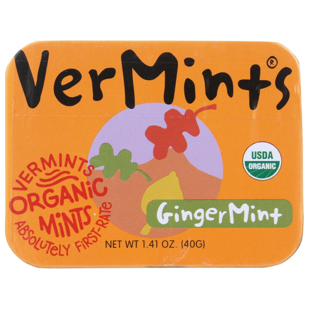 Mints, Ginger, Organic,6 - 1.41 OUNCE