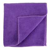 Wipers, Microfiber, Purple, 16 x 16 Inch,1 - 10 COUNT